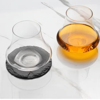 Kreativni Čašu Za Viski, Prozirna Čaša za vino SpinTop, Čašu za vino, Čaša Za Viski, Pivo, Kuće bar, Zurke, 340 ml